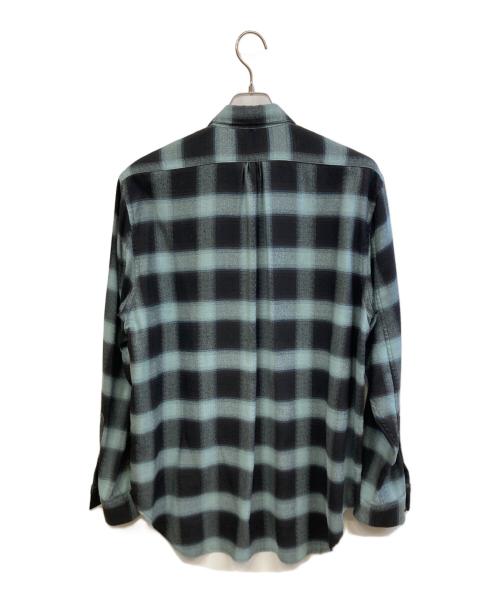 SUGARHILL（シュガーヒル）SUGARHILL (シュガーヒル) シャツ ブルー×ブラック サイズ:2の古着・服飾アイテム