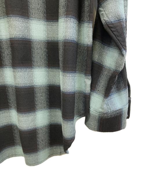 SUGARHILL（シュガーヒル）SUGARHILL (シュガーヒル) シャツ ブルー×ブラック サイズ:2の古着・服飾アイテム