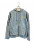 SUPPLIER（サプライヤー）の古着「Monogram Denim Hoodie」｜ブルーxイエロー