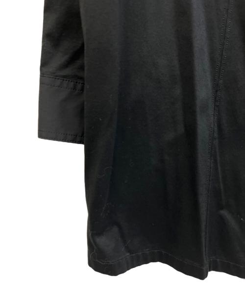 BURBERRY LONDON（バーバリーロンドン）BURBERRY LONDON (バーバリーロンドン) 7分袖シャツ ブラック サイズ:5の古着・服飾アイテム