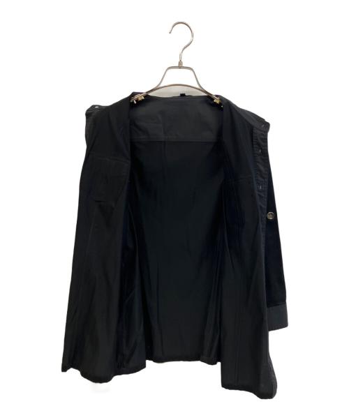 BURBERRY LONDON（バーバリーロンドン）BURBERRY LONDON (バーバリーロンドン) 7分袖シャツ ブラック サイズ:5の古着・服飾アイテム