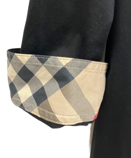 BURBERRY LONDON（バーバリーロンドン）BURBERRY LONDON (バーバリーロンドン) 7分袖シャツ ブラック サイズ:5の古着・服飾アイテム