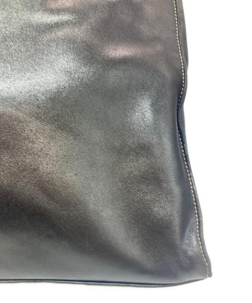 PRADA（プラダ）PRADA (プラダ) レザートートバッグ ブラックの古着・服飾アイテム
