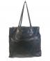PRADA (プラダ) レザートートバッグ ブラック：23000円