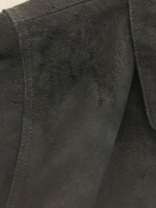 NO MAINTENANCE（ノーメンテナンス）NO MAINTENANCE (ノーメンテナンス) ラムレザージャケット ブラック サイズ:Mの古着・服飾アイテム