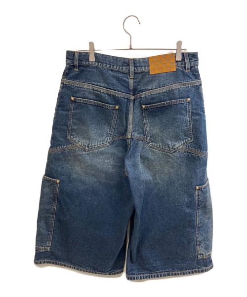 LOUIS VUITTON（ルイ ヴィトン）LOUIS VUITTON (ルイ ヴィトン) デニムワークウェアショーツ インディゴ サイズ:31の古着・服飾アイテム