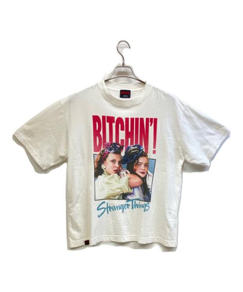 NETFLIX（ネットフリックス）NETFLIX (ネットフリックス) 半袖Tシャツ ホワイト サイズ:Mの古着・服飾アイテム