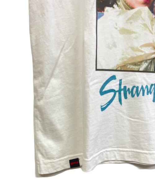 NETFLIX（ネットフリックス）NETFLIX (ネットフリックス) 半袖Tシャツ ホワイト サイズ:Mの古着・服飾アイテム
