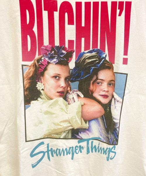 NETFLIX（ネットフリックス）NETFLIX (ネットフリックス) 半袖Tシャツ ホワイト サイズ:Mの古着・服飾アイテム