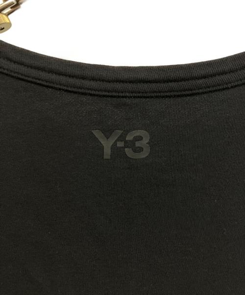 Y-3（ワイスリー）Y-3 (ワイスリー) 半袖Tシャツ ブラック サイズ:Sの古着・服飾アイテム