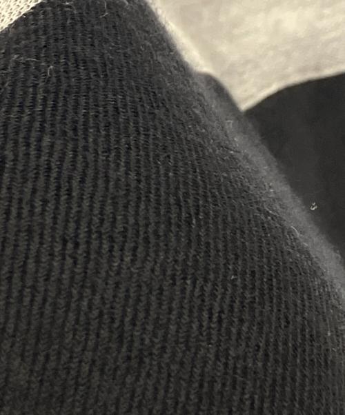 CHANEL（シャネル）CHANEL (シャネル) ショール カシミヤ100%  ブラック×グレーの古着・服飾アイテム