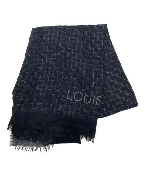 LOUIS VUITTON（ルイ ヴィトン）LOUIS VUITTON (ルイ ヴィトン) ショール ブラックの古着・服飾アイテム