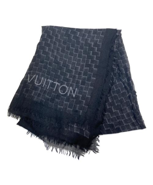 LOUIS VUITTON（ルイ ヴィトン）LOUIS VUITTON (ルイ ヴィトン) ショール ブラックの古着・服飾アイテム