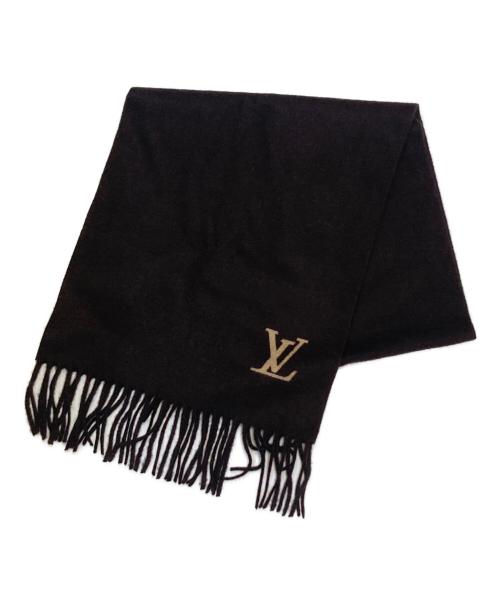 LOUIS VUITTON（ルイ ヴィトン）LOUIS VUITTON (ルイ ヴィトン) マフラー ブラウンの古着・服飾アイテム
