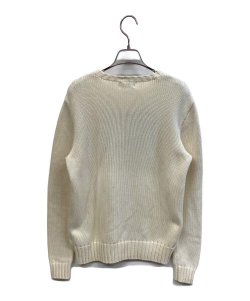 POLO RALPH LAUREN（ポロ・ラルフローレン）POLO RALPH LAUREN (ポロ・ラルフローレン) 厚手ニット ベージュ サイズ:LGの古着・服飾アイテム