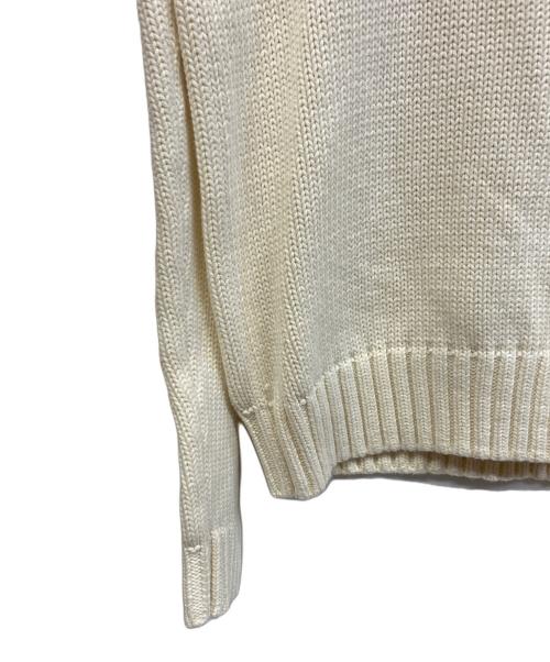 POLO RALPH LAUREN（ポロ・ラルフローレン）POLO RALPH LAUREN (ポロ・ラルフローレン) 厚手ニット ベージュ サイズ:LGの古着・服飾アイテム