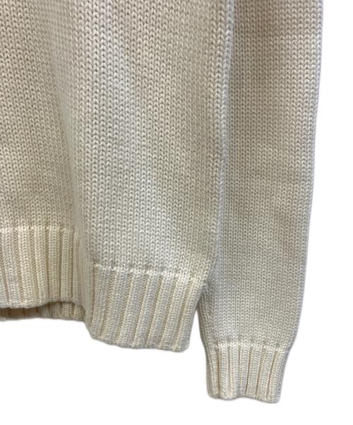 POLO RALPH LAUREN（ポロ・ラルフローレン）POLO RALPH LAUREN (ポロ・ラルフローレン) 厚手ニット ベージュ サイズ:LGの古着・服飾アイテム