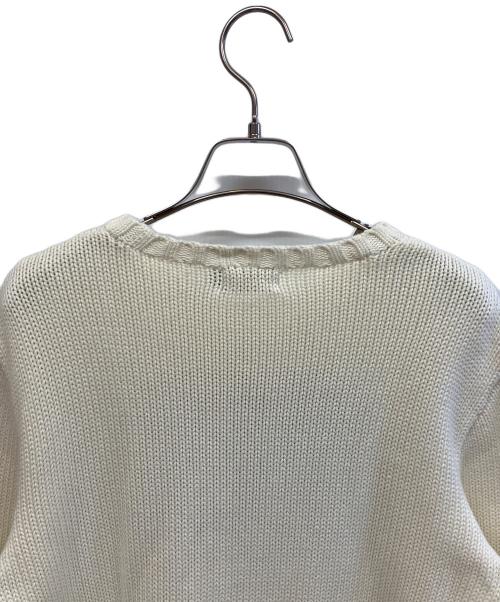 POLO RALPH LAUREN（ポロ・ラルフローレン）POLO RALPH LAUREN (ポロ・ラルフローレン) 厚手ニット ベージュ サイズ:LGの古着・服飾アイテム