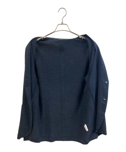 BURBERRY LONDON（バーバリーロンドン）BURBERRY LONDON (バーバリーロンドン) 2Bシングルニットジャケット ブラック サイズ:Lの古着・服飾アイテム