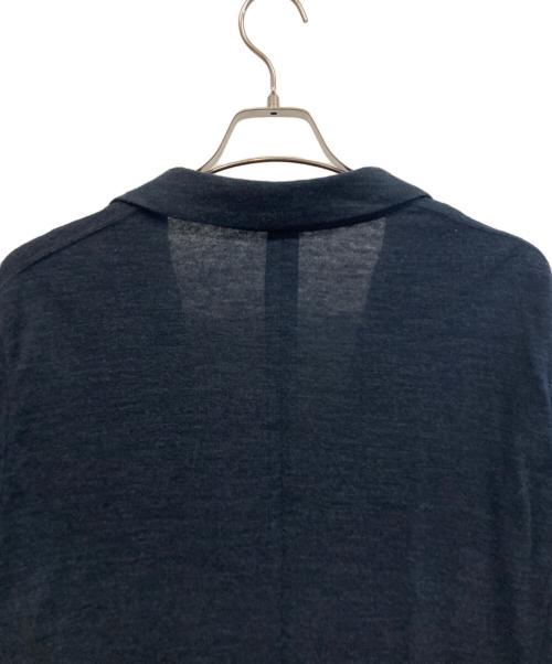BURBERRY LONDON（バーバリーロンドン）BURBERRY LONDON (バーバリーロンドン) 2Bシングルニットジャケット ブラック サイズ:Lの古着・服飾アイテム