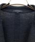 中古・古着 BURBERRY LONDON (バーバリーロンドン) 2Bシングルニットジャケット ブラック サイズ:L：5000円