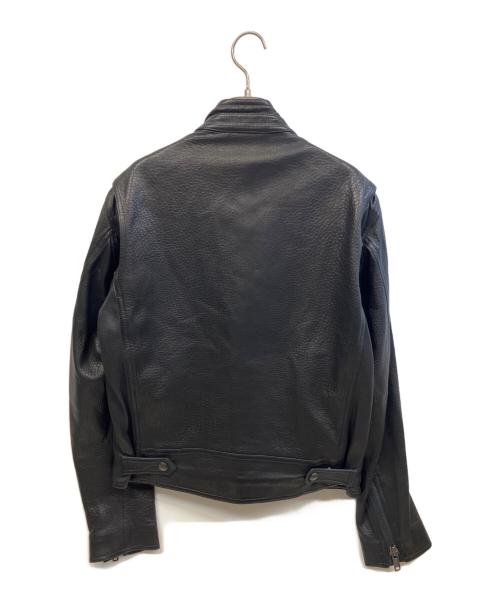 BURBERRY LONDON（バーバリーロンドン）BURBERRY LONDON (バーバリーロンドン) ライダースジャケット ブラック サイズ:42の古着・服飾アイテム