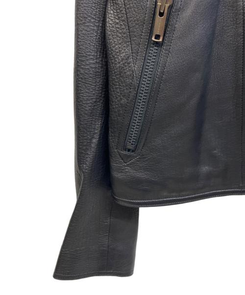 BURBERRY LONDON（バーバリーロンドン）BURBERRY LONDON (バーバリーロンドン) ライダースジャケット ブラック サイズ:42の古着・服飾アイテム