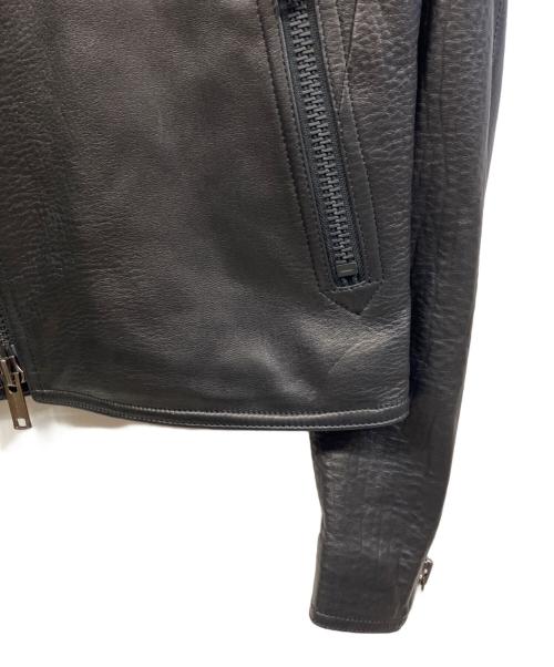 BURBERRY LONDON（バーバリーロンドン）BURBERRY LONDON (バーバリーロンドン) ライダースジャケット ブラック サイズ:42の古着・服飾アイテム