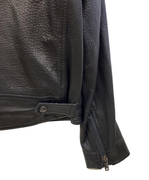 BURBERRY LONDON（バーバリーロンドン）BURBERRY LONDON (バーバリーロンドン) ライダースジャケット ブラック サイズ:42の古着・服飾アイテム