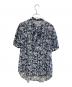 BLUE LABEL CRESTBRIDGE（ブルーレーベルクレストブリッジ）の古着「半袖ブラウス」｜ブルー