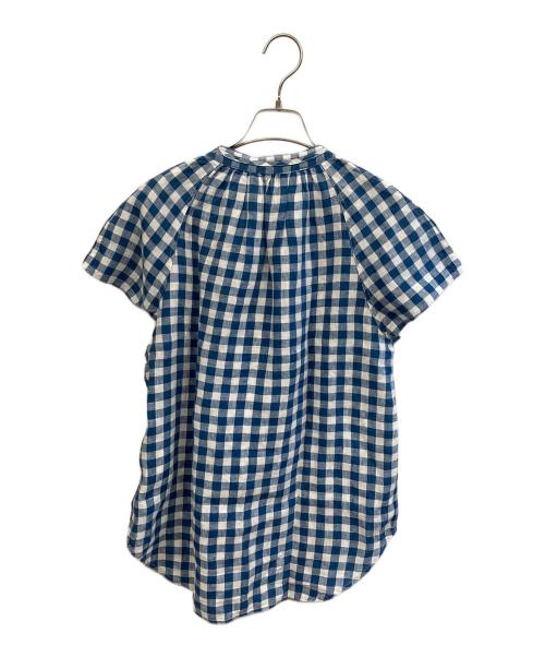 POLO RALPH LAUREN（ポロ・ラルフローレン）POLO RALPH LAUREN (ポロ・ラルフローレン) 半袖ブラウス ブルー サイズ:Mの古着・服飾アイテム