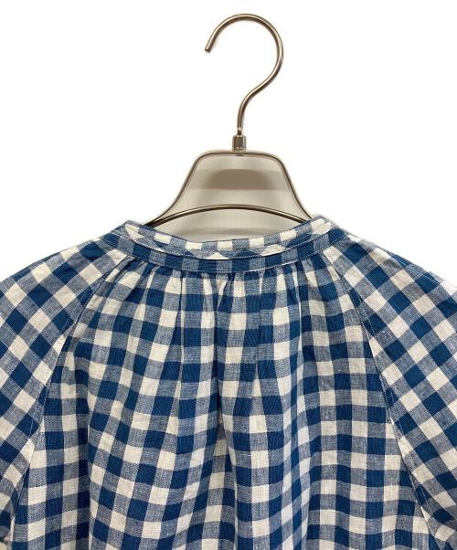 POLO RALPH LAUREN（ポロ・ラルフローレン）POLO RALPH LAUREN (ポロ・ラルフローレン) 半袖ブラウス ブルー サイズ:Mの古着・服飾アイテム