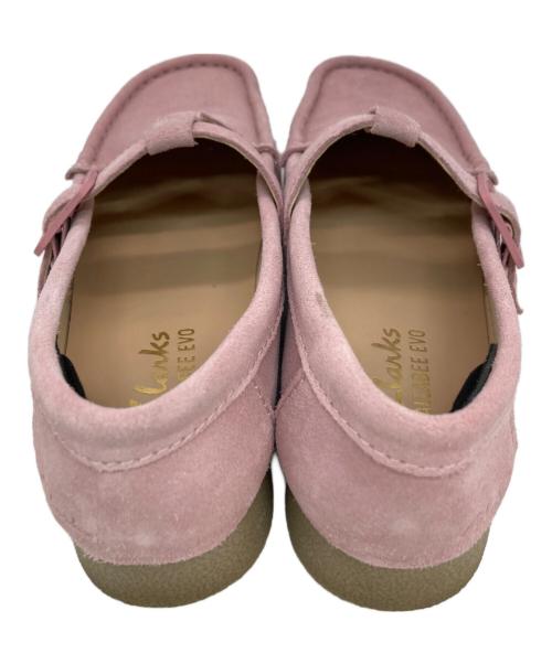 CLARKS（クラークス）CLARKS (クラークス) モカシンシューズ ピンク サイズ:36の古着・服飾アイテム