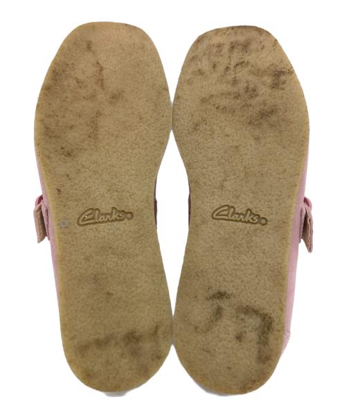 CLARKS（クラークス）CLARKS (クラークス) モカシンシューズ ピンク サイズ:36の古着・服飾アイテム
