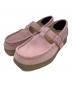 CLARKS（クラークス）の古着「モカシンシューズ」｜ピンク