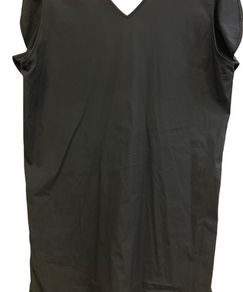 YOKO CHAN（ヨーコチャン）YOKO CHAN (ヨーコチャン) ノースリーブワンピース ブラック サイズ:38の古着・服飾アイテム