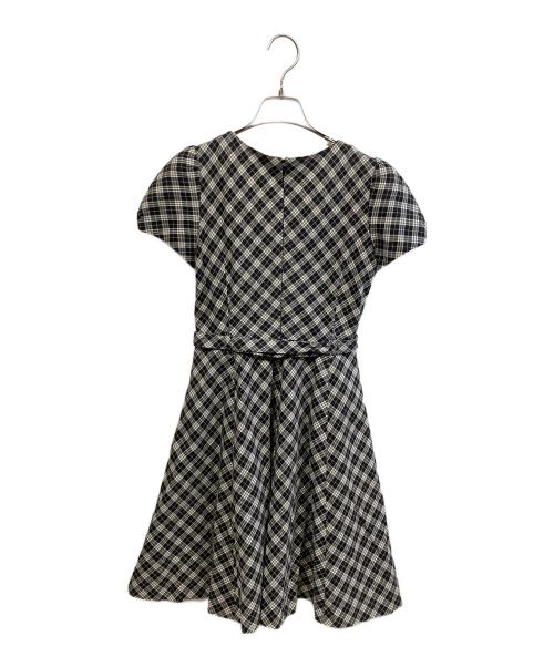 BURBERRY BLUE LABEL（バーバリー ブルー レーベル）BURBERRY BLUE LABEL (バーバリー ブルー レーベル) 半袖ワンピース ブラック サイズ:36の古着・服飾アイテム