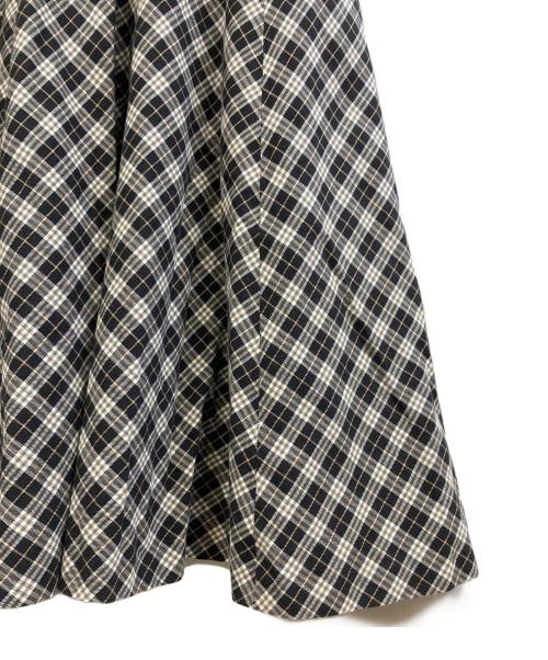 BURBERRY BLUE LABEL（バーバリー ブルー レーベル）BURBERRY BLUE LABEL (バーバリー ブルー レーベル) 半袖ワンピース ブラック サイズ:36の古着・服飾アイテム