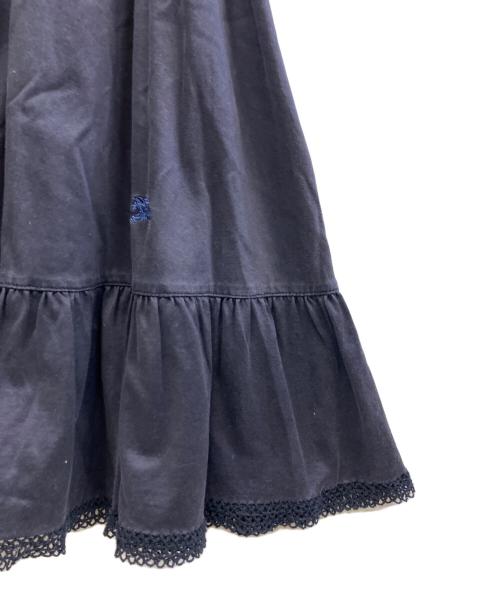 BURBERRY BLUE LABEL（バーバリー ブルー レーベル）BURBERRY BLUE LABEL (バーバリー ブルー レーベル) ノースリーブ・キャミソールワンピース ブラック サイズ:38の古着・服飾アイテム