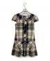 BURBERRY BLUE LABEL（バーバリー ブルー レーベル）の古着「半袖ワンピース」｜ブラウン