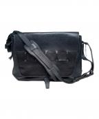 BRIEFINGブリーフィング）の古着「WILDERNESS FLAP SHOULDER」｜ブラック
