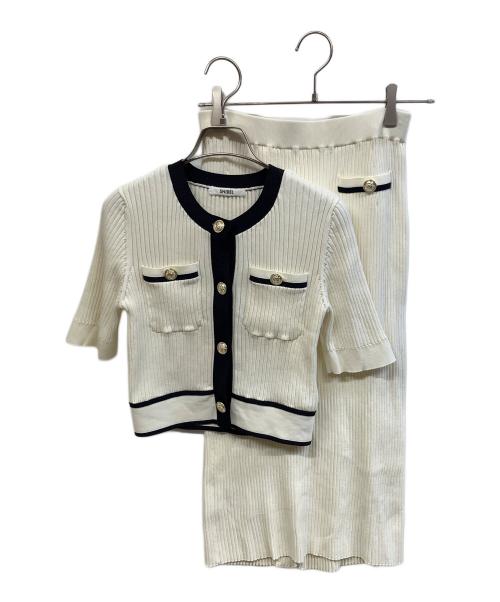 Snidel（スナイデル）Snidel (スナイデル) セットアップ アイボリー サイズ:Fの古着・服飾アイテム