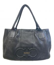 Salvatore Ferragamo（サルヴァトーレ フェラガモ）の古着「トートバッグ」｜ブラック