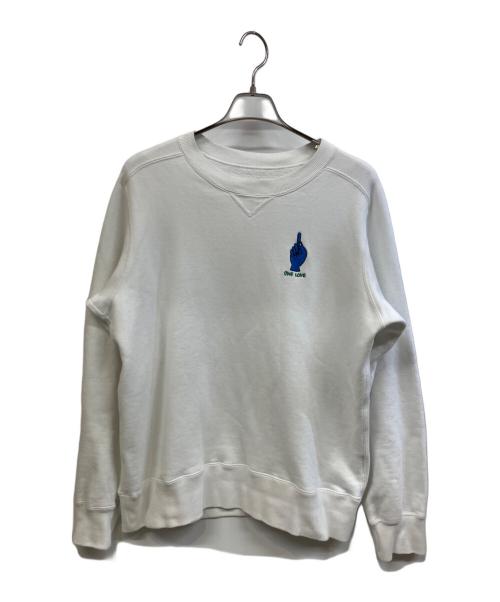 sacai（サカイ）sacai (サカイ) MARK GONZALES (マーク・ゴンザレス) スウェット ホワイト サイズ:3の古着・服飾アイテム