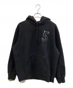 SUPREMEシュプリーム）の古着「プルオーバーパーカー Devil S Logo Hooded Sweatshirt 22AW」｜ブラック