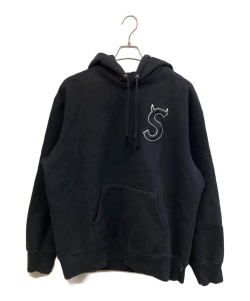 SUPREME（シュプリーム）SUPREME (シュプリーム) プルオーバーパーカー Devil S Logo Hooded Sweatshirt 22AW ブラック サイズ:Lの古着・服飾アイテム