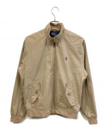 POLO RALPH LAUREN（ポロ・ラルフローレン）の古着「スイングトップ ジャケット」｜ベージュ