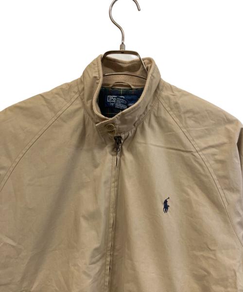 POLO RALPH LAUREN（ポロ・ラルフローレン）POLO RALPH LAUREN (ポロ・ラルフローレン) スイングトップ ジャケット ベージュ サイズ:Sの古着・服飾アイテム