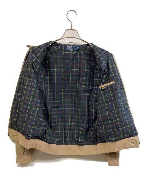POLO RALPH LAUREN（ポロ・ラルフローレン）POLO RALPH LAUREN (ポロ・ラルフローレン) スイングトップ ジャケット ベージュ サイズ:Sの古着・服飾アイテム