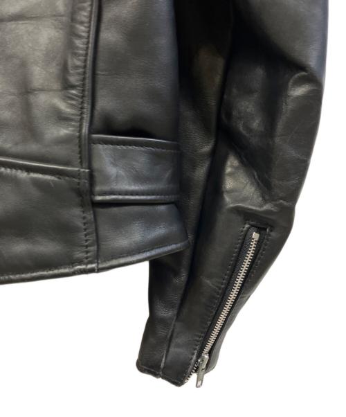 Schott（ショット）Schott (ショット) レザーライダースジャケット ブラック サイズ:36の古着・服飾アイテム
